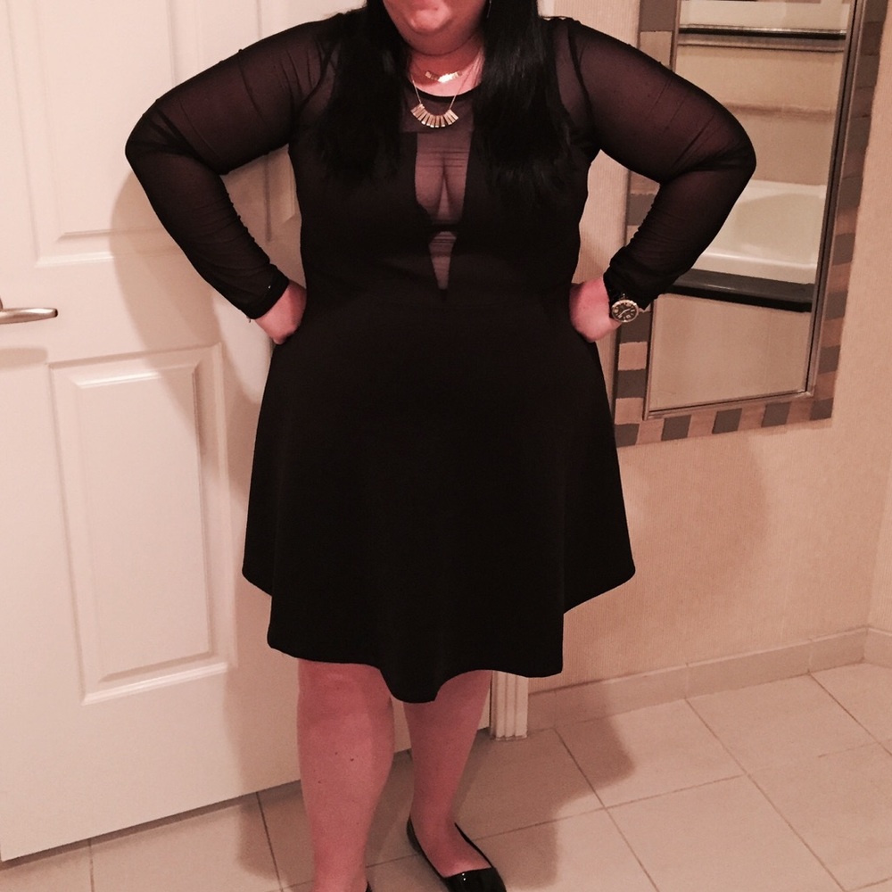 Semi formal black dress | f21